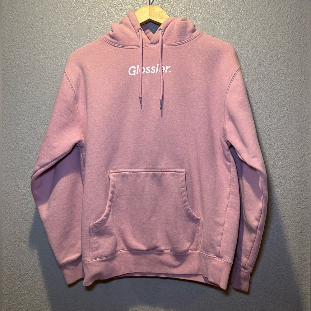 Glossier Pink Hoodie